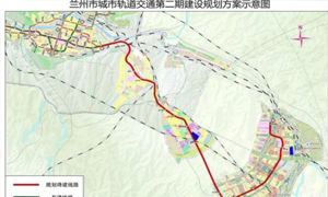 蘭州擬申報(bào)軌道交通4號線一期工程